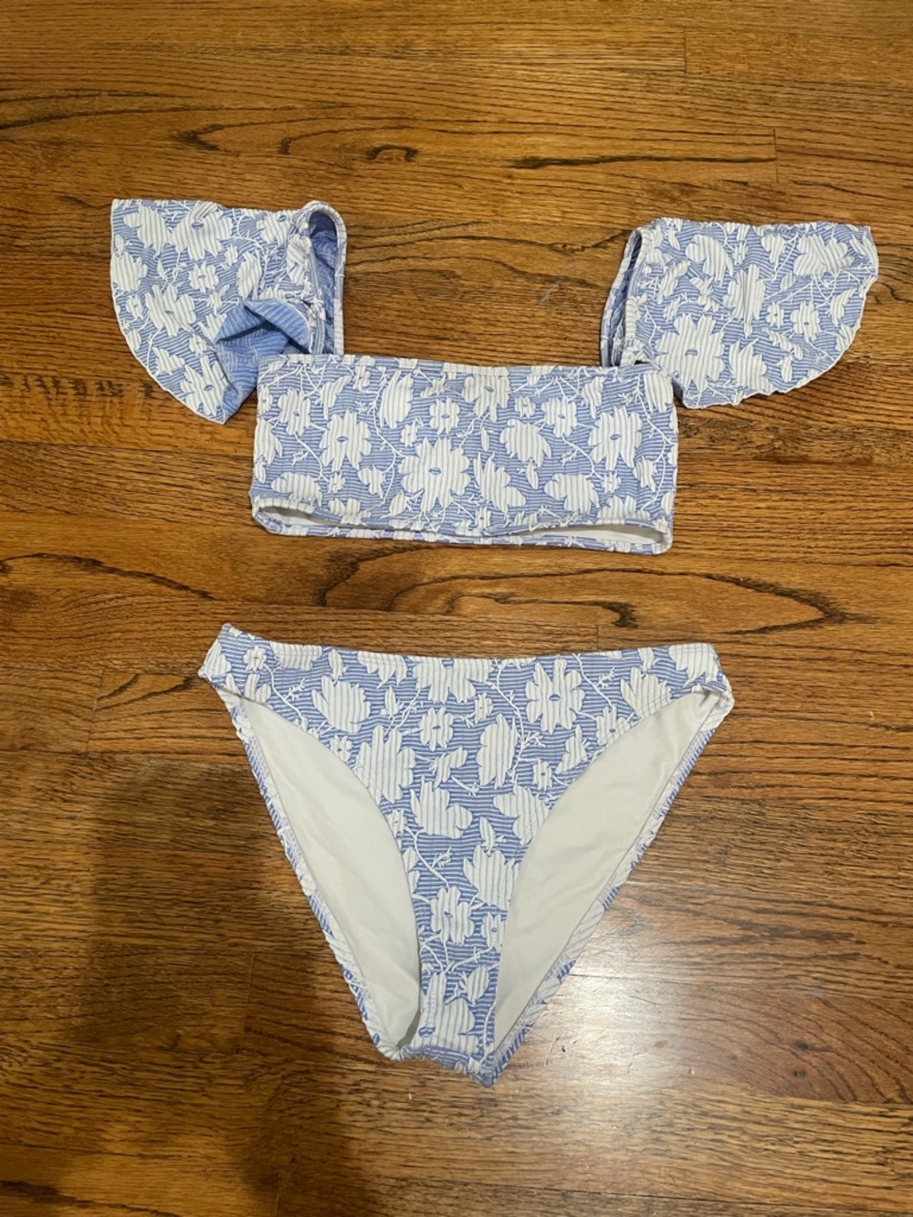 Tularosa Blue Floral Bikini